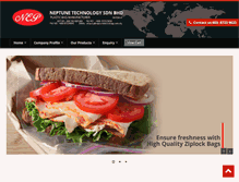 Tablet Screenshot of neptunetechnology.com.my